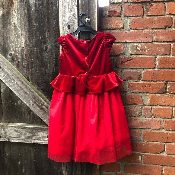 Beautiful Girls Party Dress Size 4 ♥️ - Picture 2 of 6